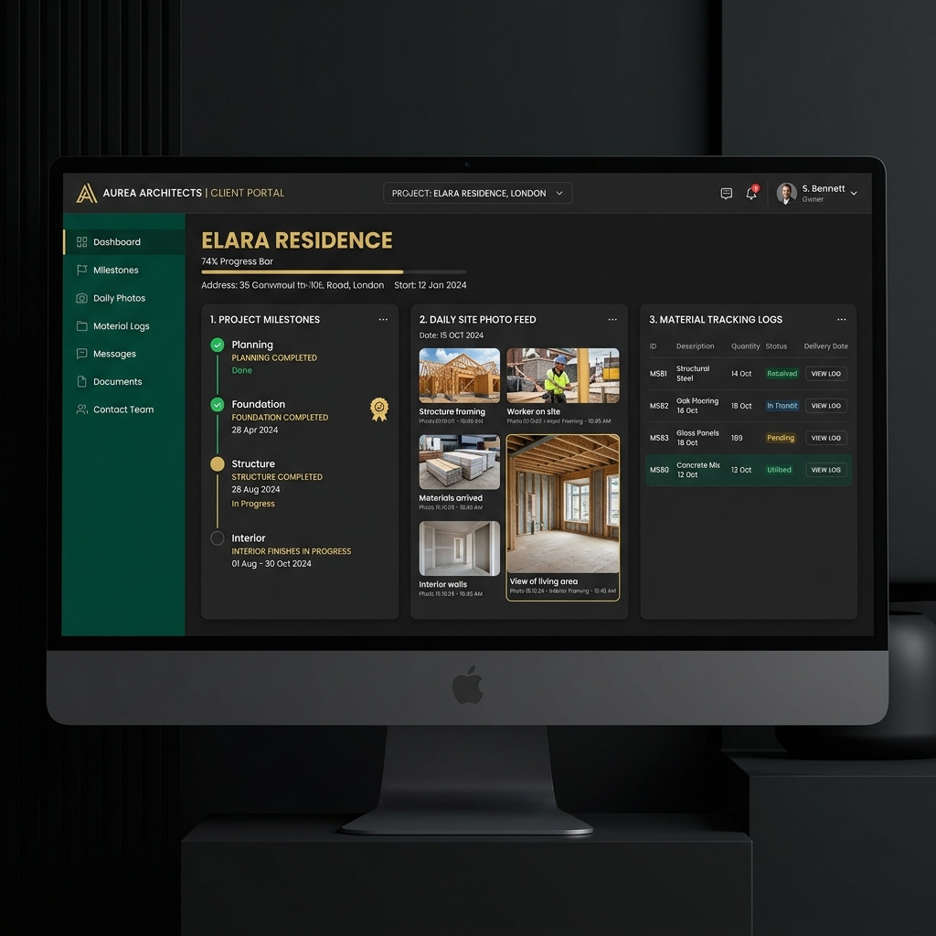 FoxFuture Client Portal — Track Your Brick